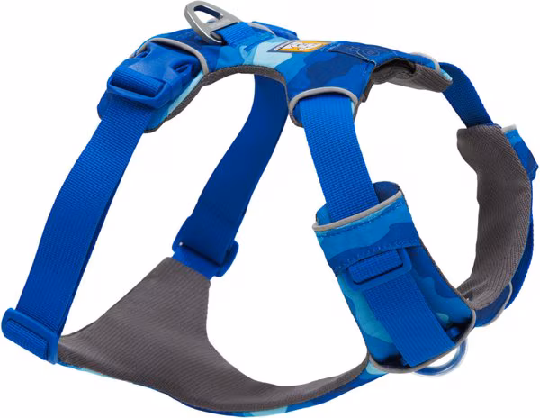 Ruffwear Front Range Reflective Front-Clip Dog Harness, Coastal Mountains, Medium: 27 to 32-in chest
